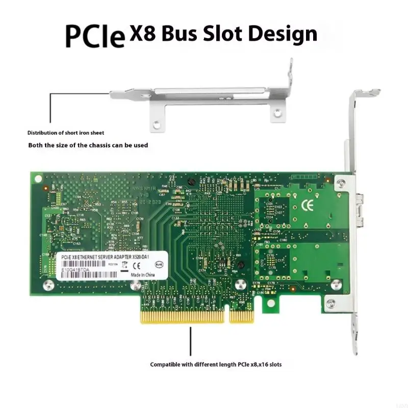 خوادم 10 جيجابت في الثانية محولات شبكات PCIE التي تتميز SFP+ Port Port Networking Solution Y3ND
