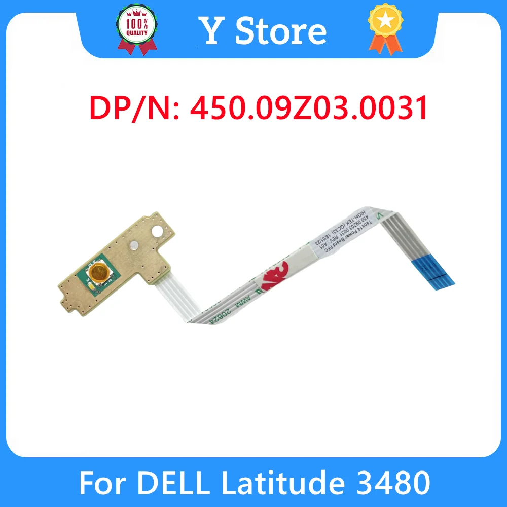 

Y Store, новый оригинальный для ноутбука DELL Latitude 3480, кнопка переключения, маленькая доска, 450.09Z03.0031