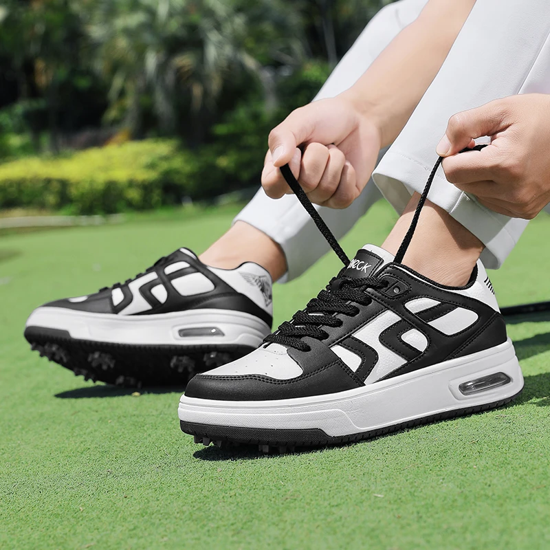 

2025 New Waterproof Men's Golf Shoes, Spiked Shoes, Golf Shoes, Outdoor Golf Shoes, Walking Anti-slip Shoes luxury sneakers