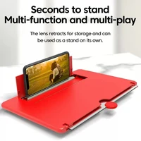 Amplificateur d'écran de téléphone Portable 12/10 pouces, support de téléphone Portable HD, loupe vidéo pour écran de téléphone Portable 4
