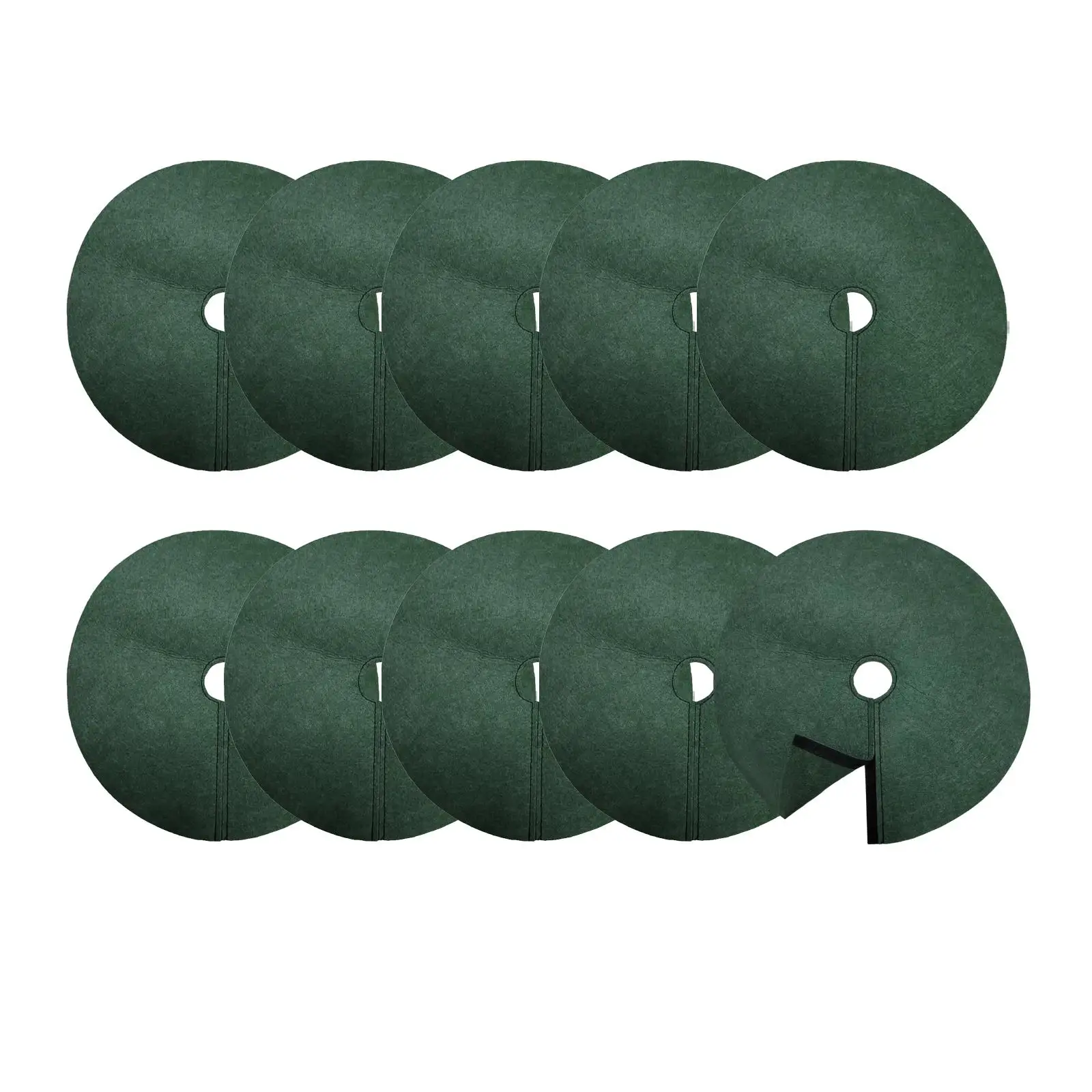 10x Tree Mulch Rings for Weed Control Reusable Moisturizing Gardening Potted