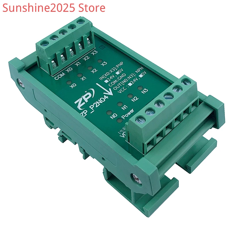 16-channel NPN to PNP Module Signal Isolation Conversion Module PLC Sensor Polarity Conversion IO Level