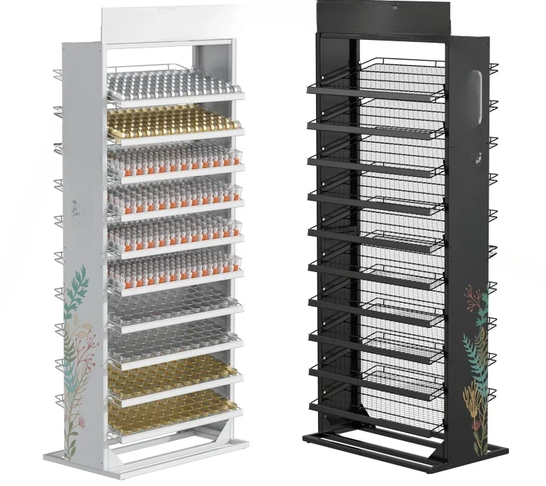 

Super September 10 Tier Metal Nail Polish Racks for The Wall, Up To 840 ACRYLIC NAIL POWDER, Quality Nail Polish Display