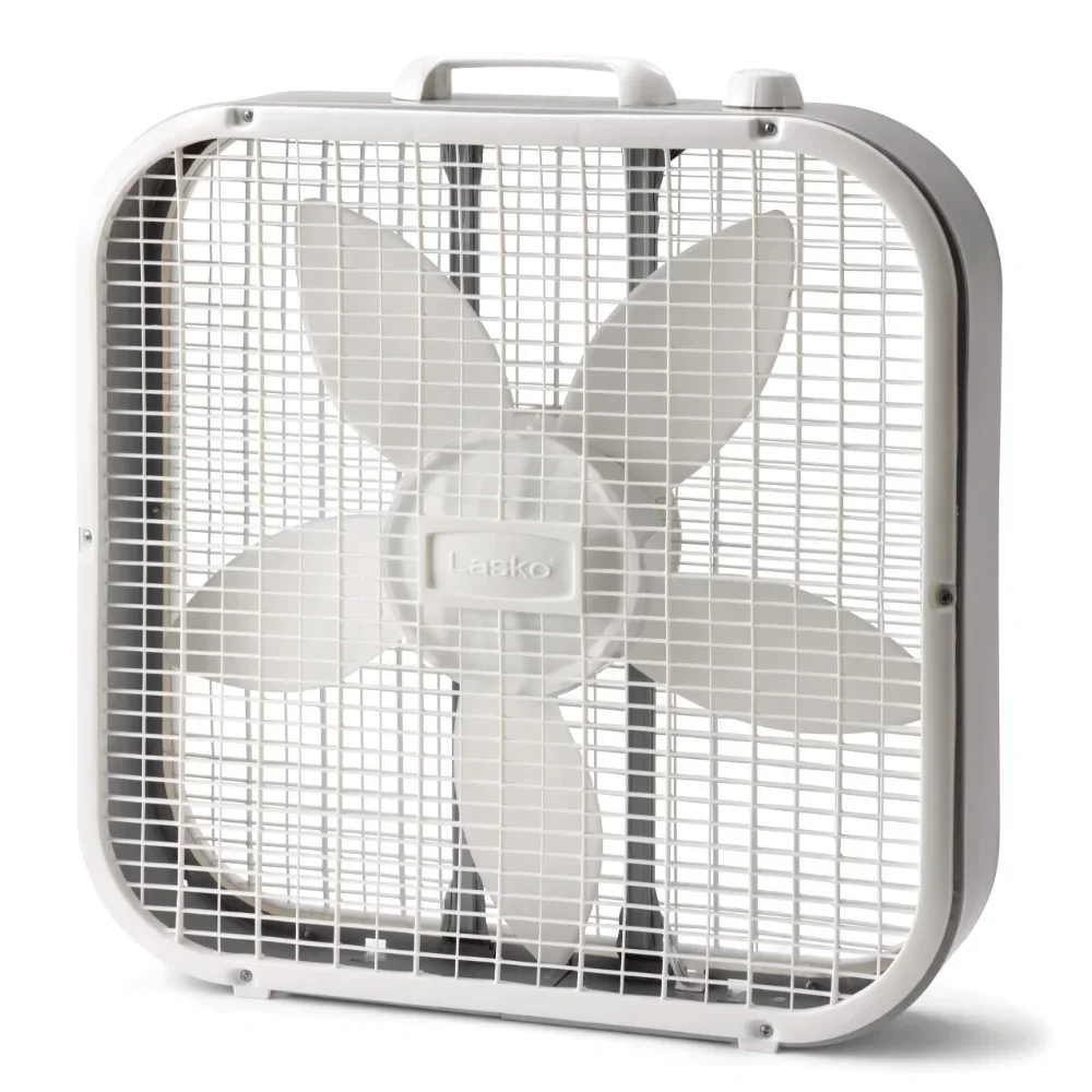 Lasko-ventilador de caja de 20 ", 3 velocidades, B20200, blanco