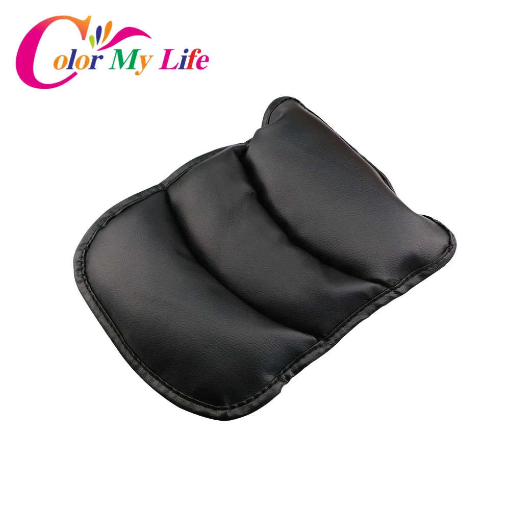 1Pc Center Console Arm Rest Seat Box Padding Case Soft PU Mats for Nissan Almera Juke Sentra Tiida X-Trail Qashqai