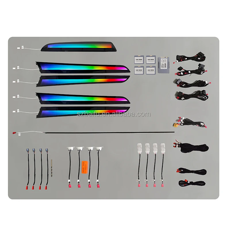 

Car LED Lighting System Auto Atmosphere Light Car Ambient Lights For Audi A4 A5 4 Door 2019-2016