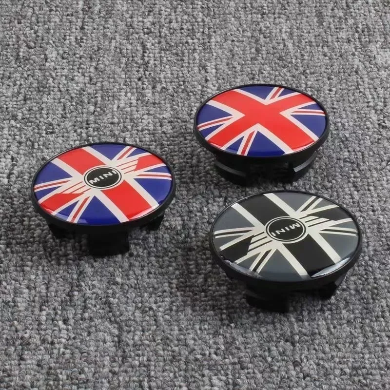 4X 54mm Car Wheel Center Hub Cap Cover Emblem Sticker For Mini Cooper S.Suitable for ABS hub center parts of BMW Group. - Image 4