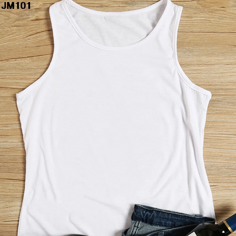 Customized Print Leisure T shirt Harajuku Sleeveless Women DIY Your Like Photo or Logo Vest T-shirt Custom Camisole Tops Tshirt