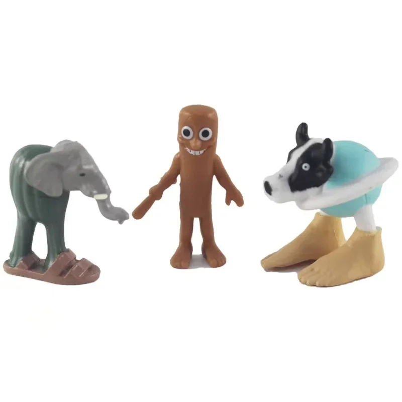 24 قطعة Brainrot الإيطالية تونغ تونغ الصحور أرقام دمية Tralalero Tralala Bombardino Crocodilo Shimpanzini Bananini لعبة مجسمة هدية