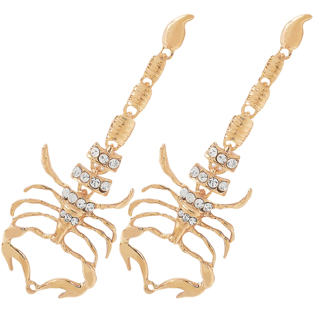 

Geometric Earrings Rhinestone Dangle Lightweight Women Accessories Gothic Bling Fashion Jewelry Statement Pieces