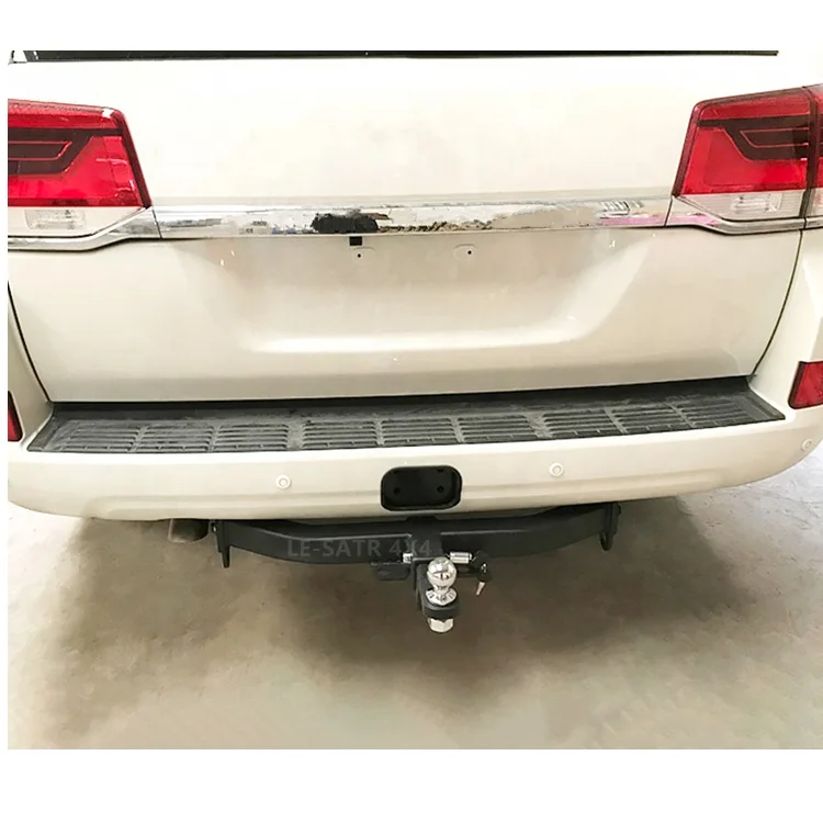 Steel Trailer Bumpers and Rear Hooks-LC200 LC100 FJ100 for RV Towing Trailer Bars and Hooks
