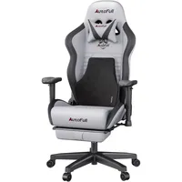 AutoFull C3 Gaming Chair Office Chair PC Chair with Ergonomics Lumbar Support, Racing Style PU Leather High Back Adjustable