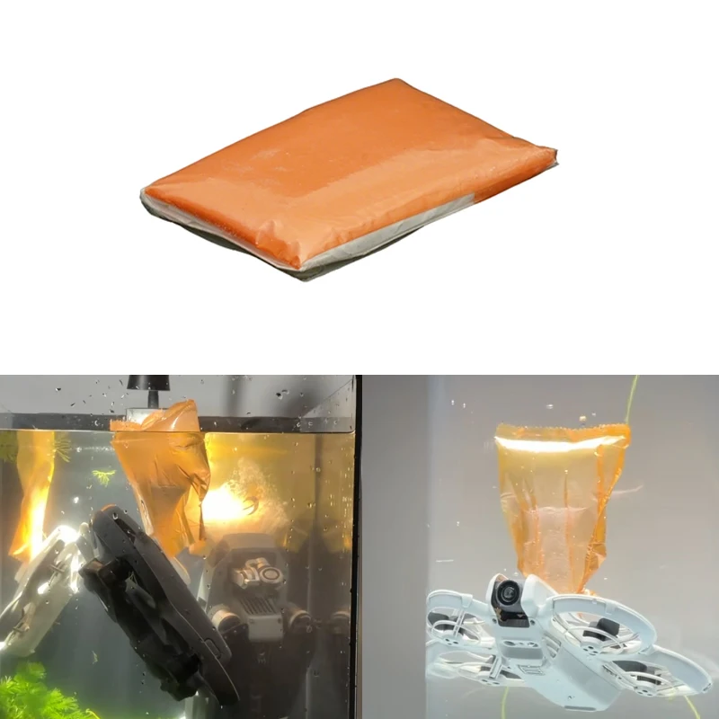 

Комплект из 3 водонепроницаемых наклеек-поплавков для дронов с активацией при контакте с водой, устройство для плавучести для серий DJI NEO2/Mini/Avata/Flip/Air/Mavic