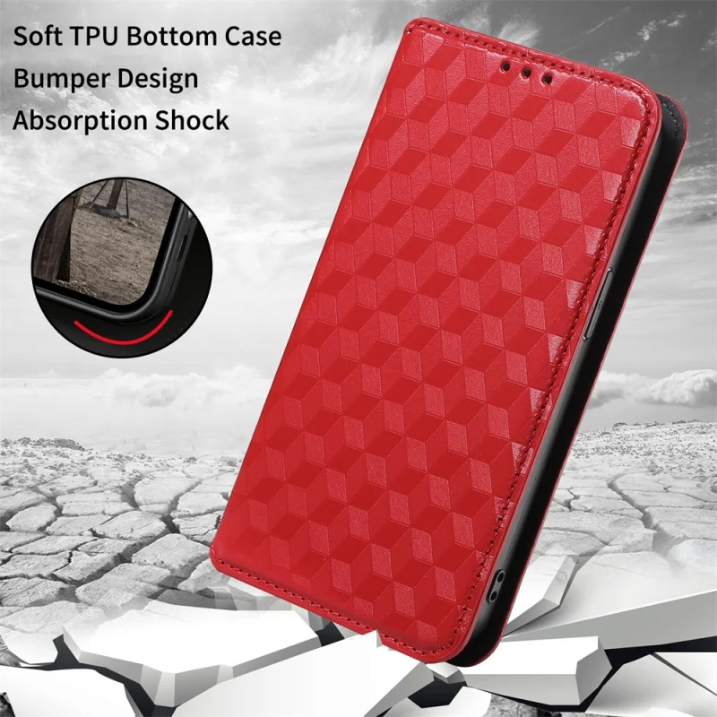 For OnePlus Ace 6T/Ace 6 Wallet Case Self-adhesive Flip PU Leather Phone Case For OnePlus 15R Magnetic Business Case