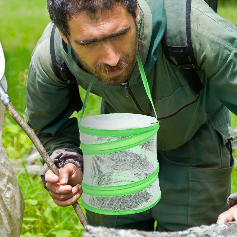 

3 Pcs Breeding Mesh Mesh Net Cage Garden Insect Cage Transparent Plastic Garden Pet Insect Protection Netting Supplies