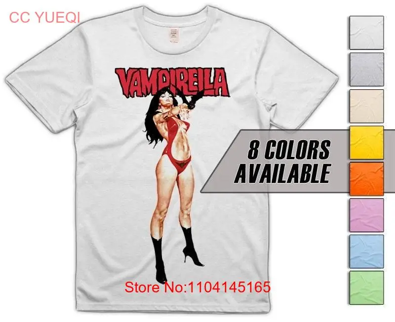 Vampirella V2 Men's T Shirt all sizes S 5XL 8 Colors available long or short sleeves