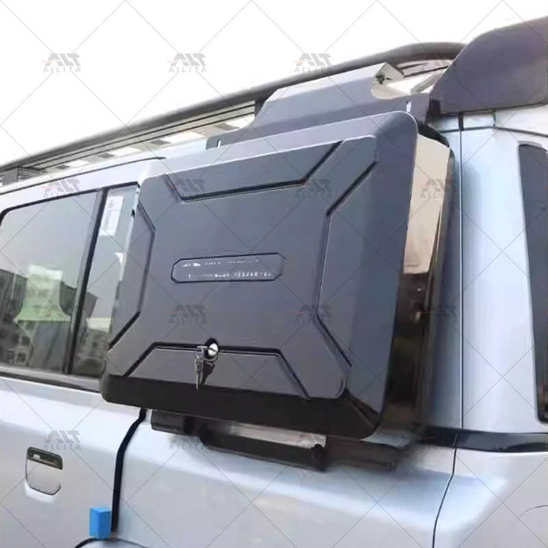 High Quality Car Exterior Modified Accessories Mech Style Side Storage Tool Box for  T1 Accessories