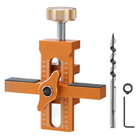 Imbot Cabinet Door Mounting Jig Tool Set Installation Positioner Adjustable Aluminium Alloy Woodworking Position Leveler