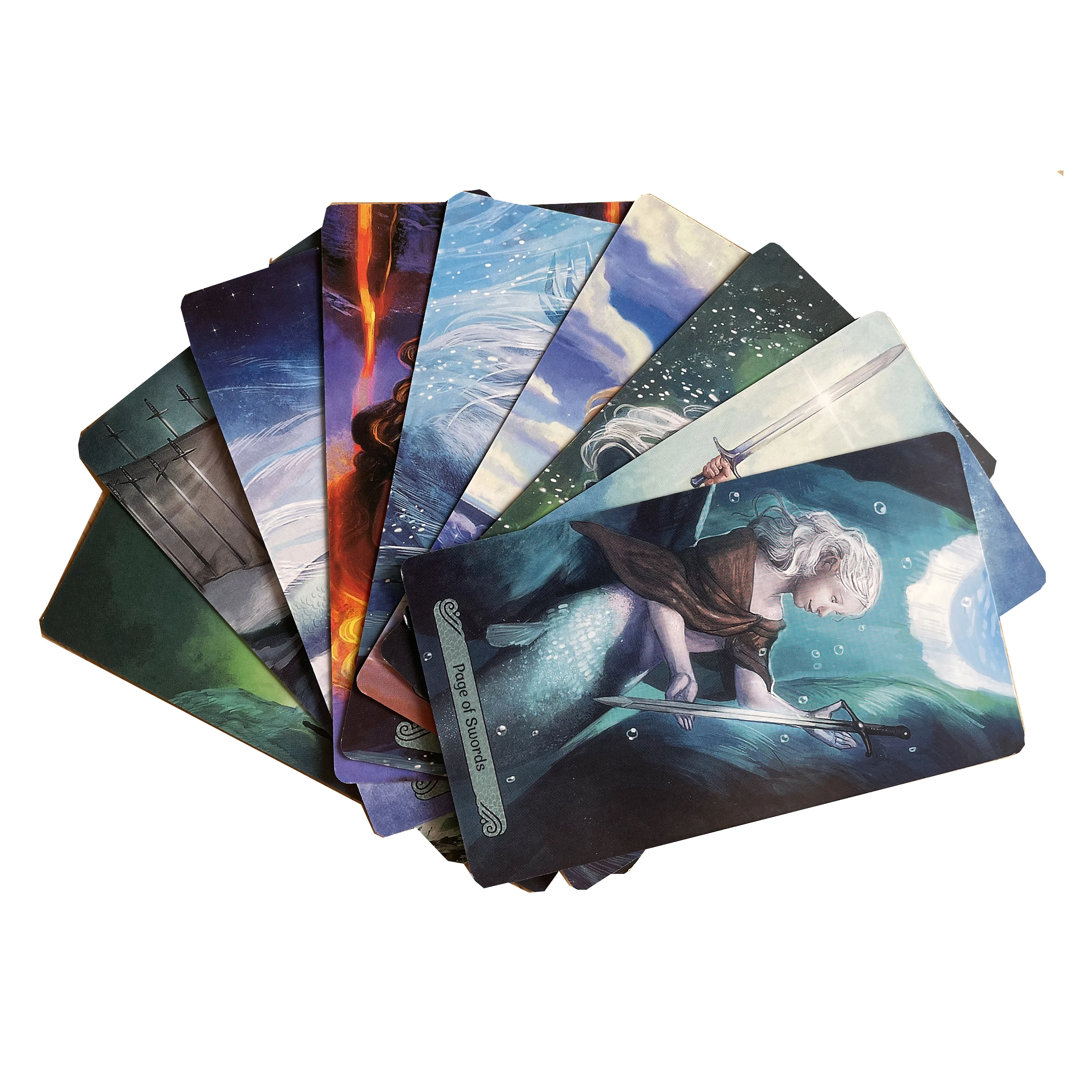 Mermaid tarot deck ,Vintage board and card games, the best-selling product, essential for entertainment.