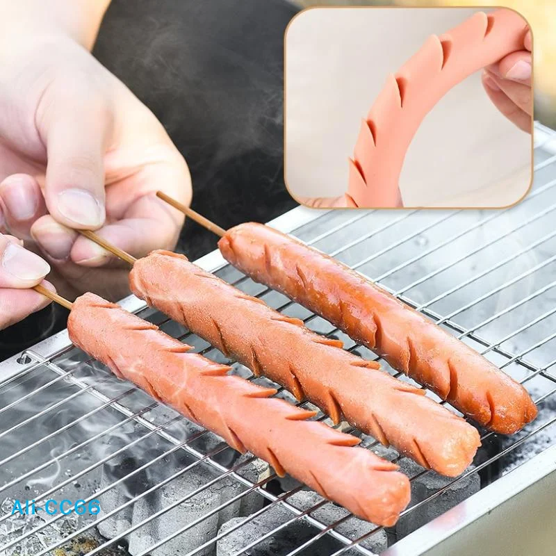 Hot Dog Press - Barbekü Aleti Pres Tipi Sosis Kesici