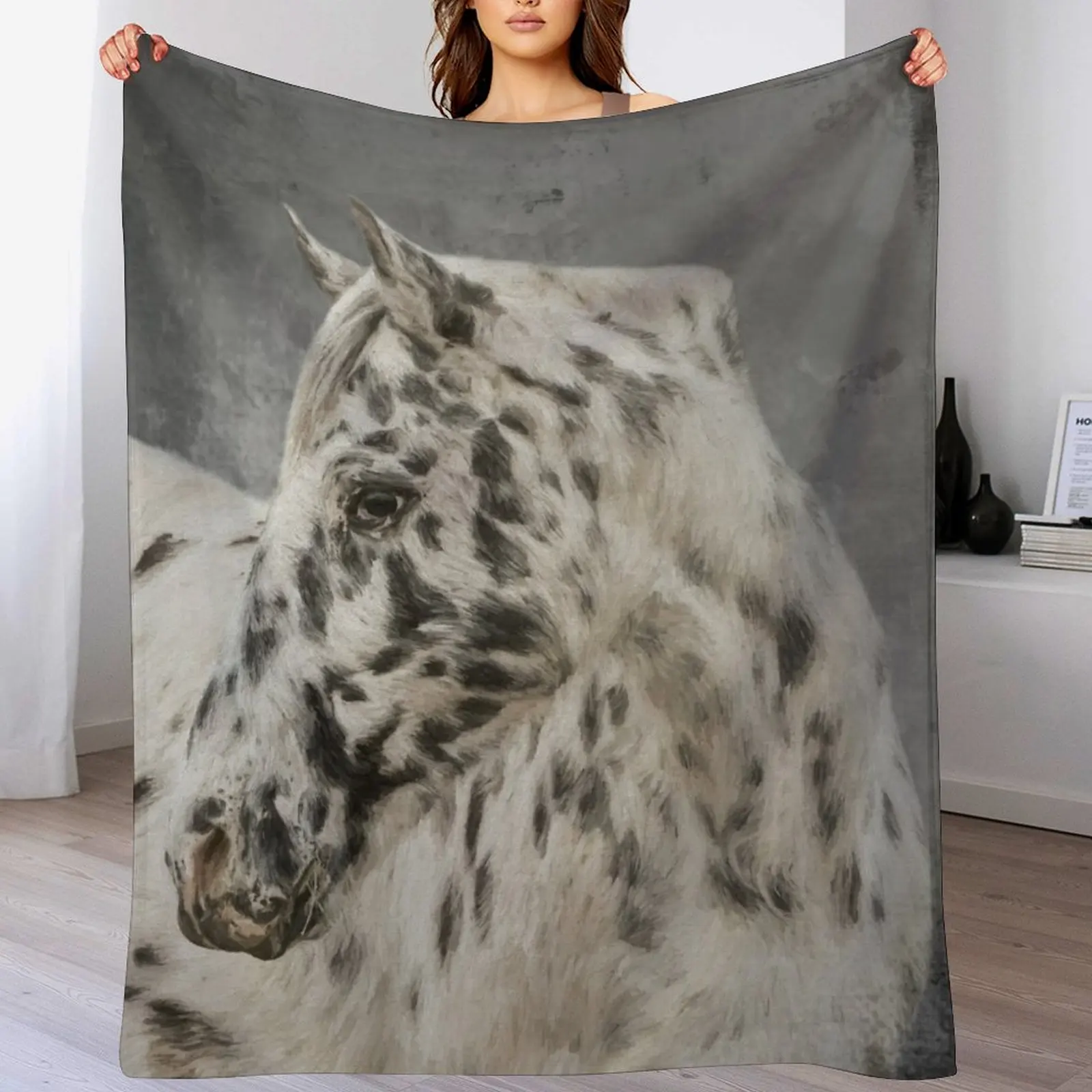 

Leopard Appaloosa Throw Blanket Summer Heavy Blankets