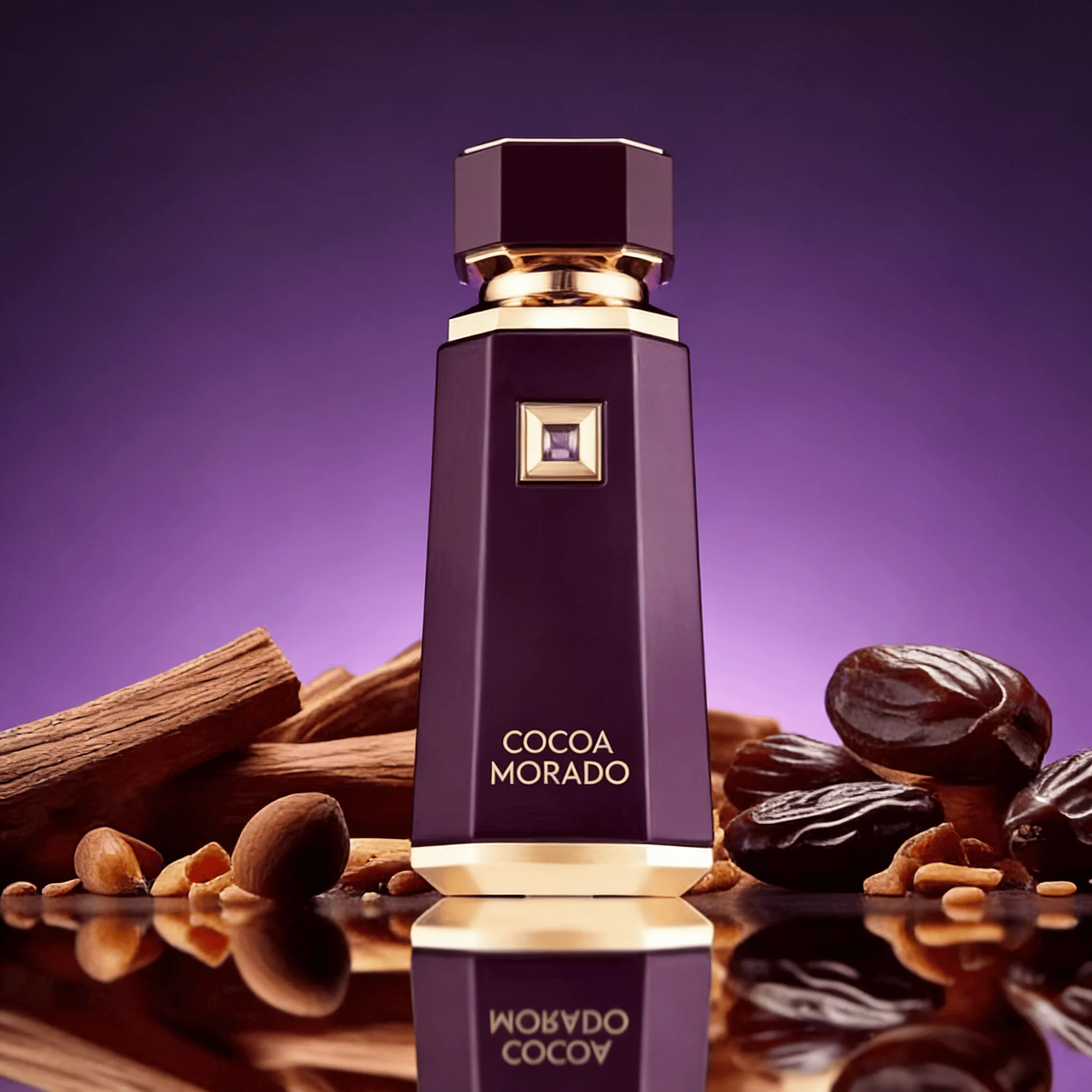 

Arab Perfume French Avenue Cocoa Purple edp Fragrance World Unisex 100ml Long Lasting and High Concentration Spicy Gourmand Wood