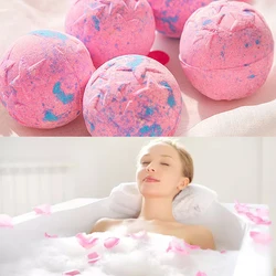 Bathing Fragrance Bombs Set Explosion Ball Fizzy Spa Moisturizes Bubble Bath Salts Exfoliating Stress Relief Bathroom 1PCS