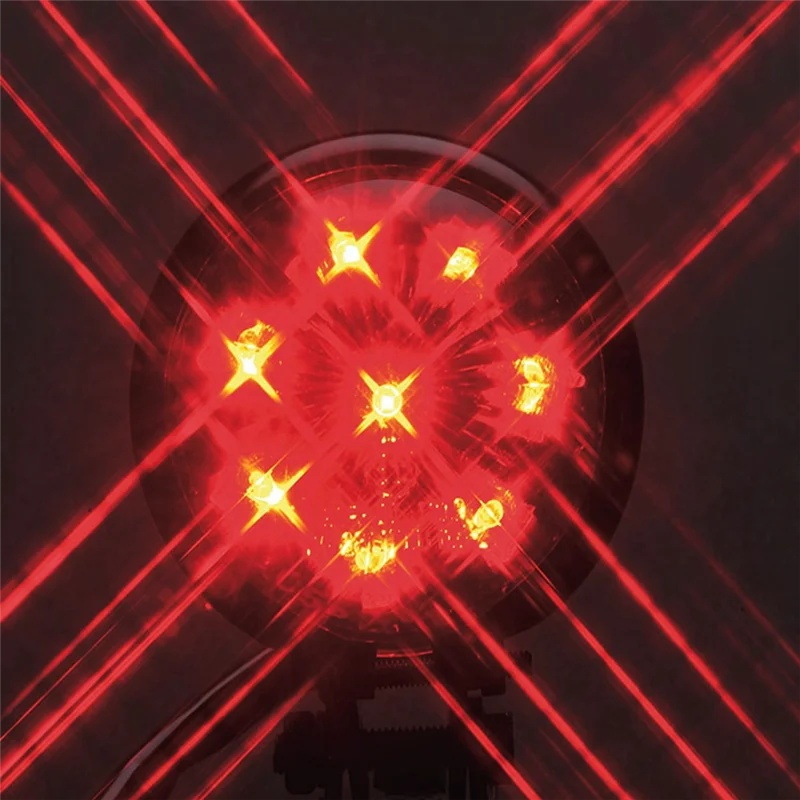 دراجة نارية 12 فولت LED الخلفية وقف الضوء الخلفي عدسة حمراء لهوندا قطع الغيار أجزاء مصباح مكبح الرجعية-N25R