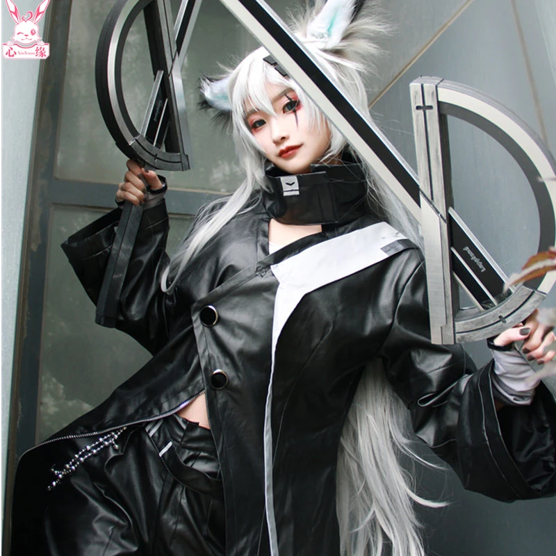 

2025 Halloween Carnival Party Costumes Cosplay Props Wig Full Set Game Arknights Lappland Cosplay Costume Women Cosplay Dress