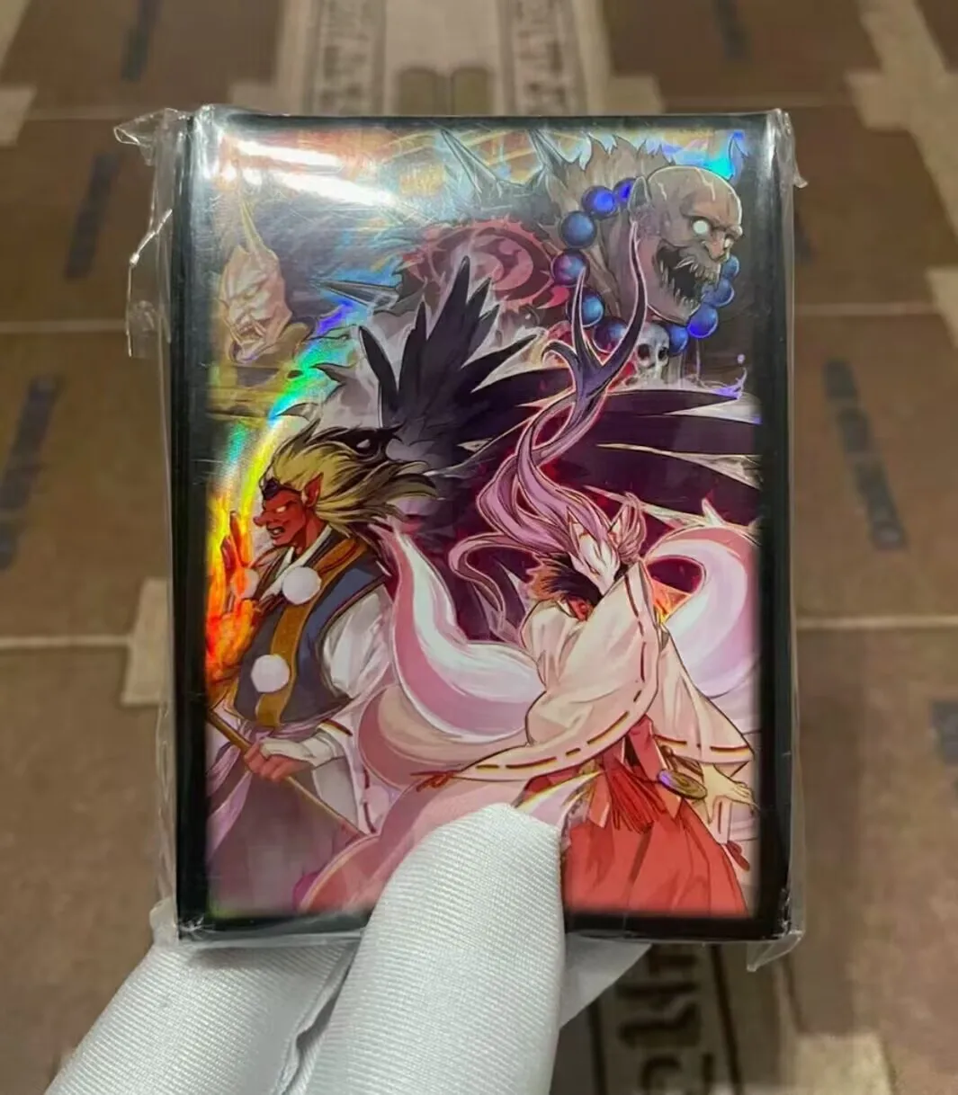 70 шт. Официальные защитные чехлы для карт Yugioh KONAMI Duel Monsters Mayakashi Metamorphosis, запечатанные, для коллекционеров