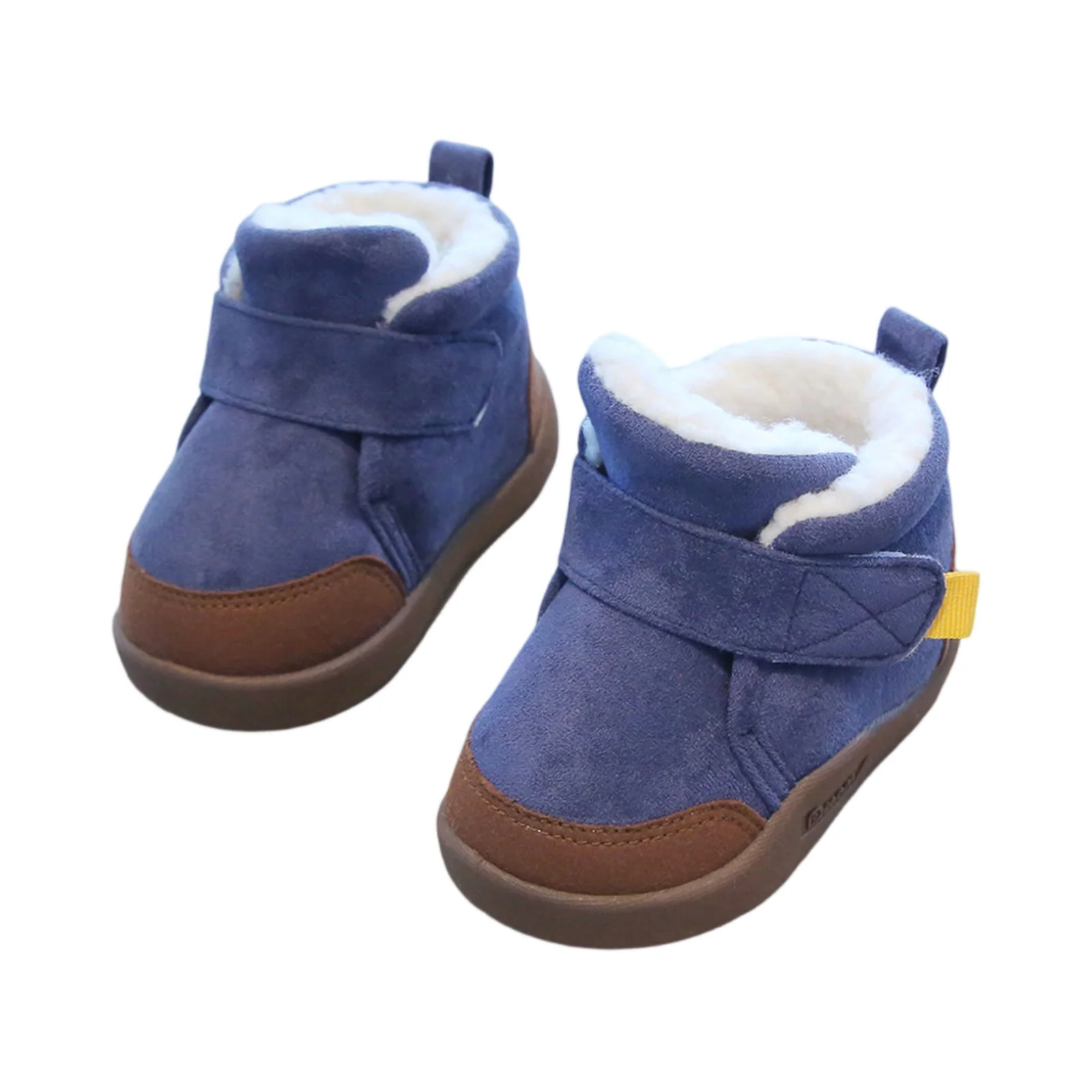 

Winter Baby Walking Shoes With Plush Soft Comfortable Warm Soles Cotton Shoes Snow Boots Suitable For Outdoor Wear
