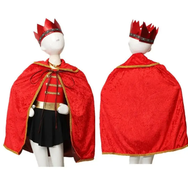 Renaissance Medieval Velvet Collar Cotelet Golden  Robe loween Role-plang Prince Costume Robe Ethnic Stage Costume