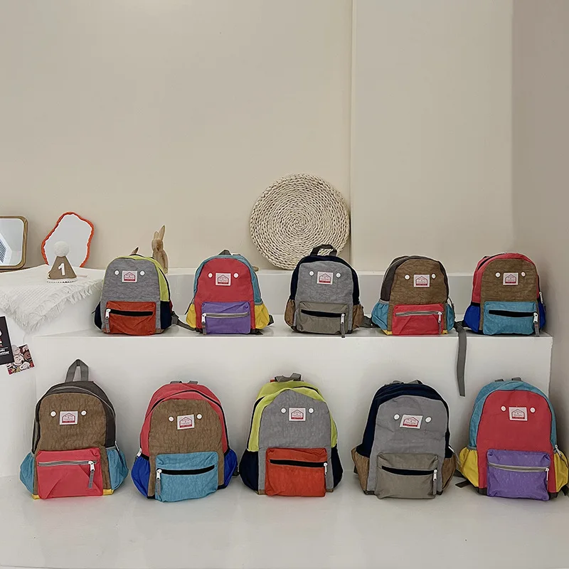 Children Backpack Lightweight Canvas Backpack Mother Kids Bags for Girl Women Backpacks Toddler Backpack Cute Backpacks Mochila