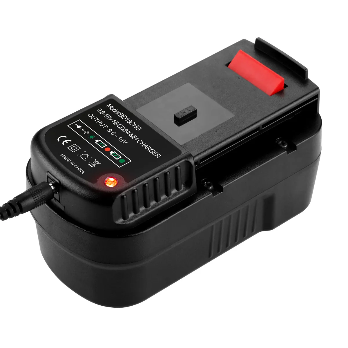 9.6V-18V Multi-Volt Battery Charger For Black Decker Ni-Cd Ni-Mh Battery Hpb18 Hpb18-Ope Hpb12 Hpb14 Fsb14 Fsb18 Fs120Bx