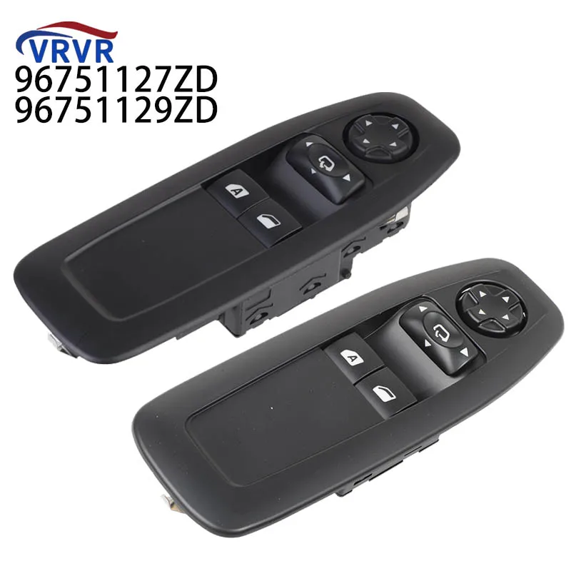 Переключатель стеклоподъемника VRVR 96751129ZD 96751127ZD для Peugeot 208, 2008, 3008, 5008