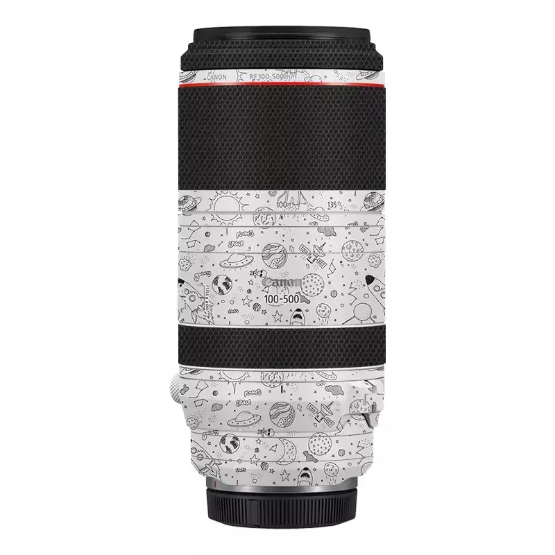 100 500 F 4.5 7.1 Camera Lens Sticker Coat Wrap Protective 3M Film Protector Decal Skin for Canon RF 100-500mm F4.5-7.1 L IS USM