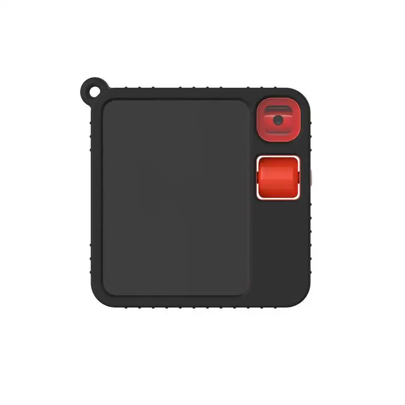 Funda protectora para cámara inteligente, funda de cobertura completa de silicona, Protector de cubierta a prueba de golpes con cordón para cámara, dispositivo inteligente para niños