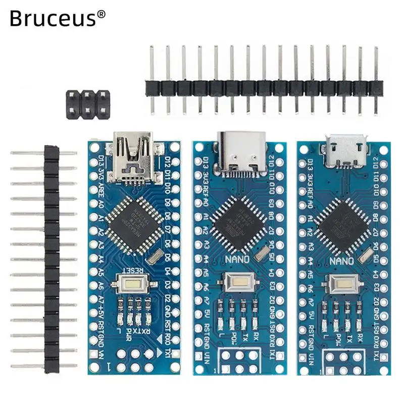 Mini/Type-C/Micro USB Character3.0 avec le contrôleur compatible Bootloader, Ardu37CH340, pilote USB 16Mhz Atmega328P/168P