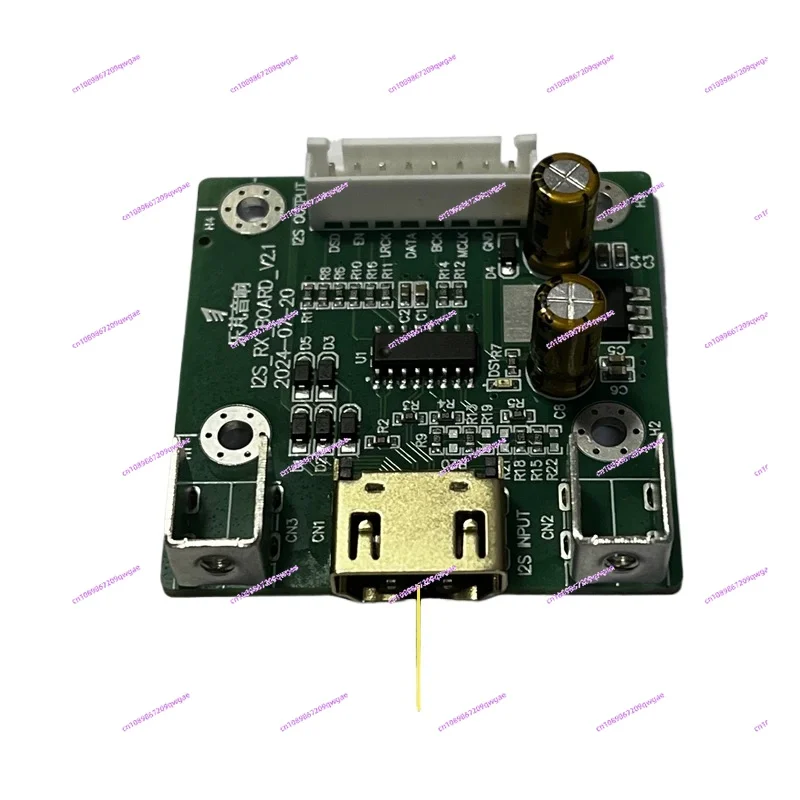

HDMI to I2S Receiver Board Differential I2S Signal Conversion DAC Decoder