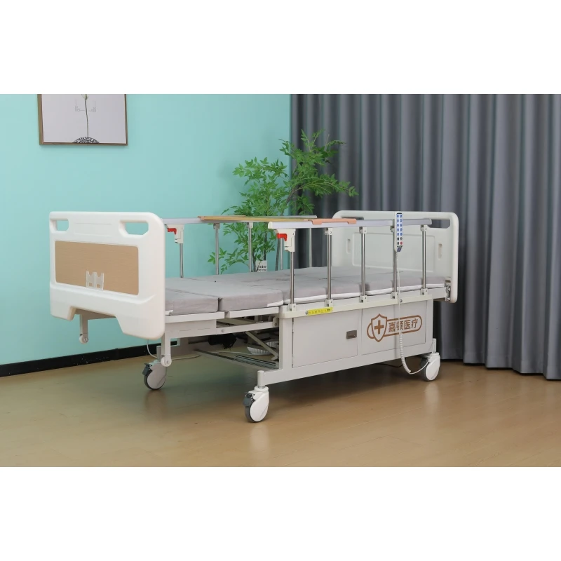 electric full curve iron mobile medical bed home patient bed price hospital nursing home care bed for the elderly