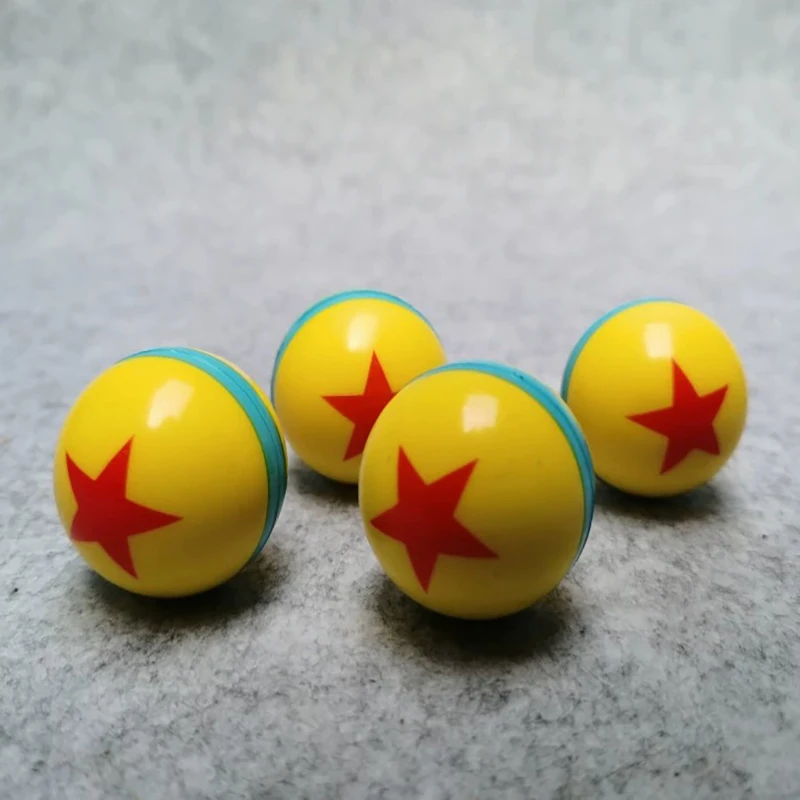 In Stock Pixar Toy Story Luxo Elastic Balls Alphabet Letter Blocks Collectible Desktop Decoration Ornament For Animation Fans