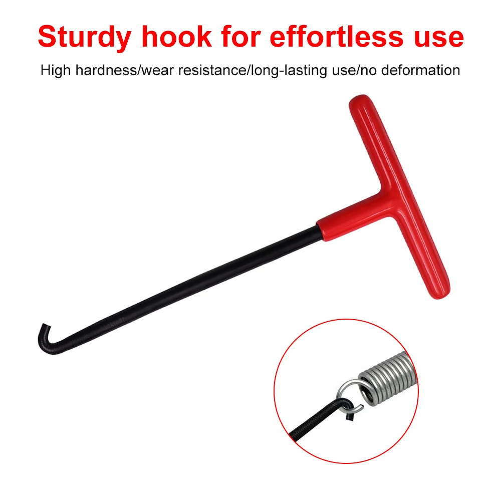 Motorcycle Exhaust Spring Hook Universal T Shaped Handle Exhaust Pipe Spring Puller Installer Hooks Removal Repair Tool