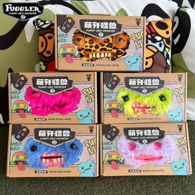 

Оригинальная пушистая сумка-кроссбоди Fuggler: забавный монстр с зубами, мягкая плюшевая сумка для повседневного использования, подарок для девочек на день рождения или праздник