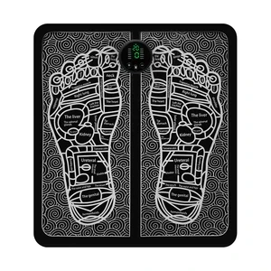 Foot Massager Pad Electric USB Rechargeable Foot Massage Mat with 12 Modes 19 Intensity Foot Care and Relaxing