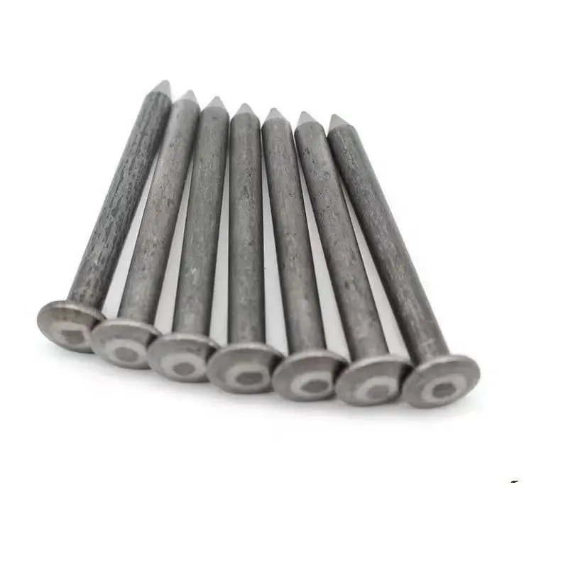 

Iron Wire Nail Steel 4 Inch Common Nail Flat Head Common Nails Popular Special steel nail for Speed bump