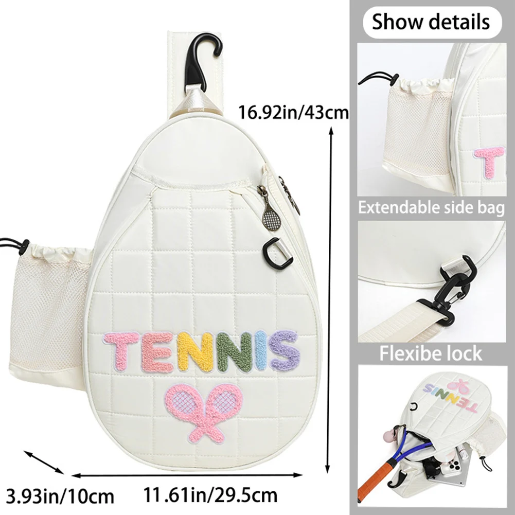 

High Capacity Pickleball Paddle Backpack for Tennis Racket Badminton Racket Storage 450g 29.5x10x43cm Lightweight