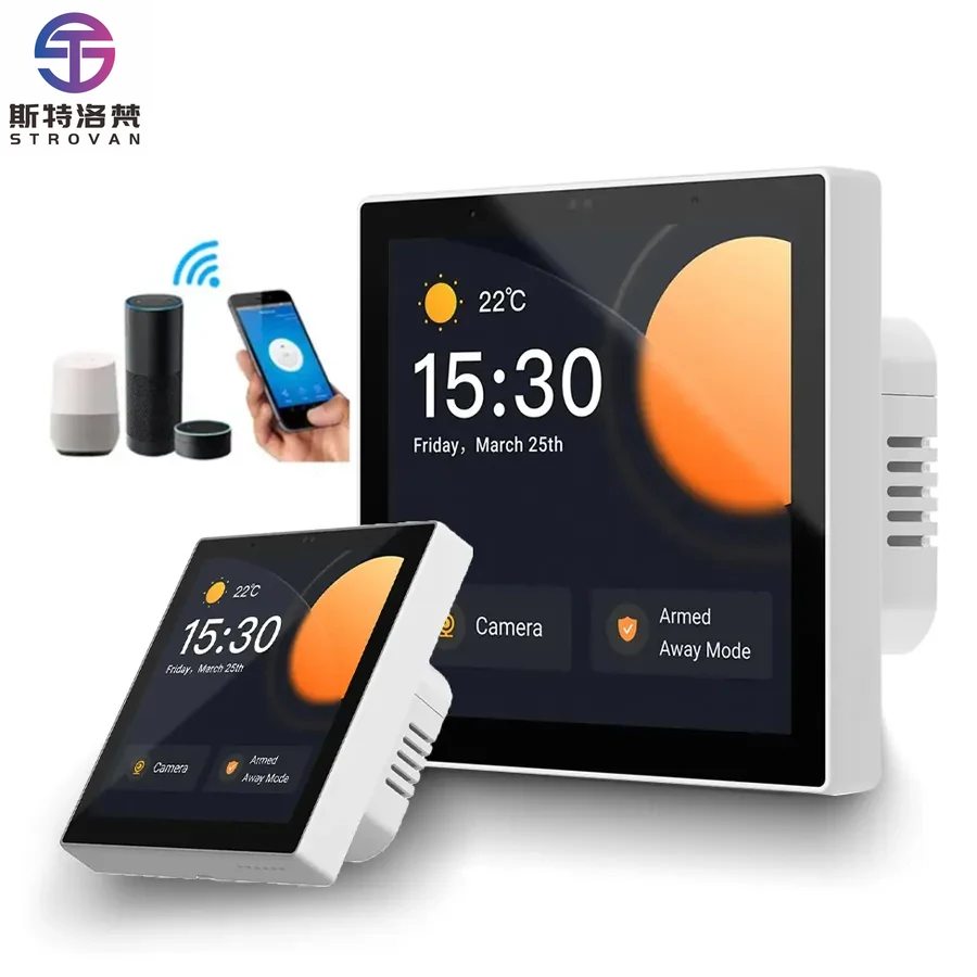 

STLF Smart Home Tuya Switch and Scene Panel Zigbee Smart Home Device With Tuya App Alexa Voice Remote Control Panel Switch