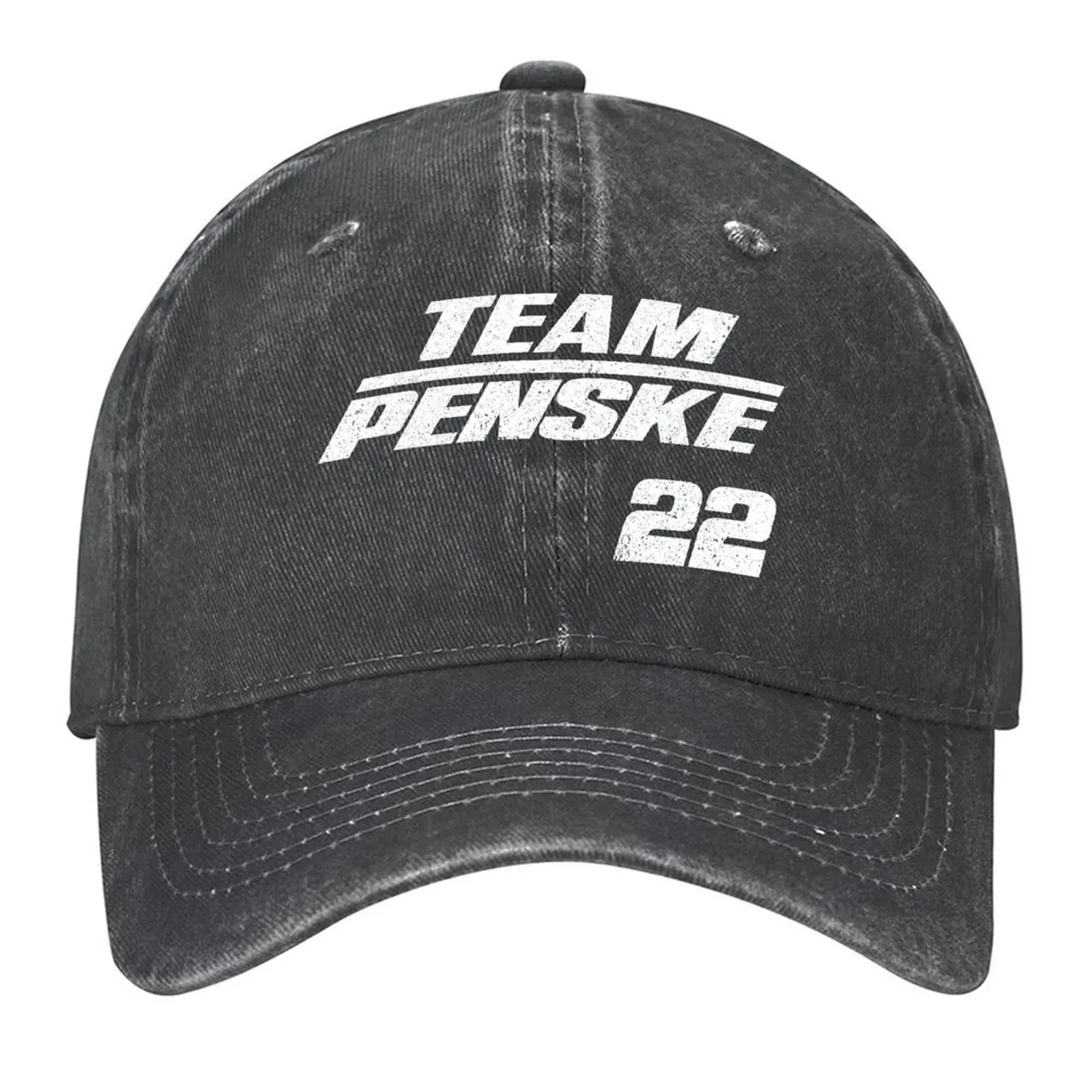 

Team Penske #22 Baseball Cap summer hat Sun Hat For Children Icon Gentleman Hat Mens Women's