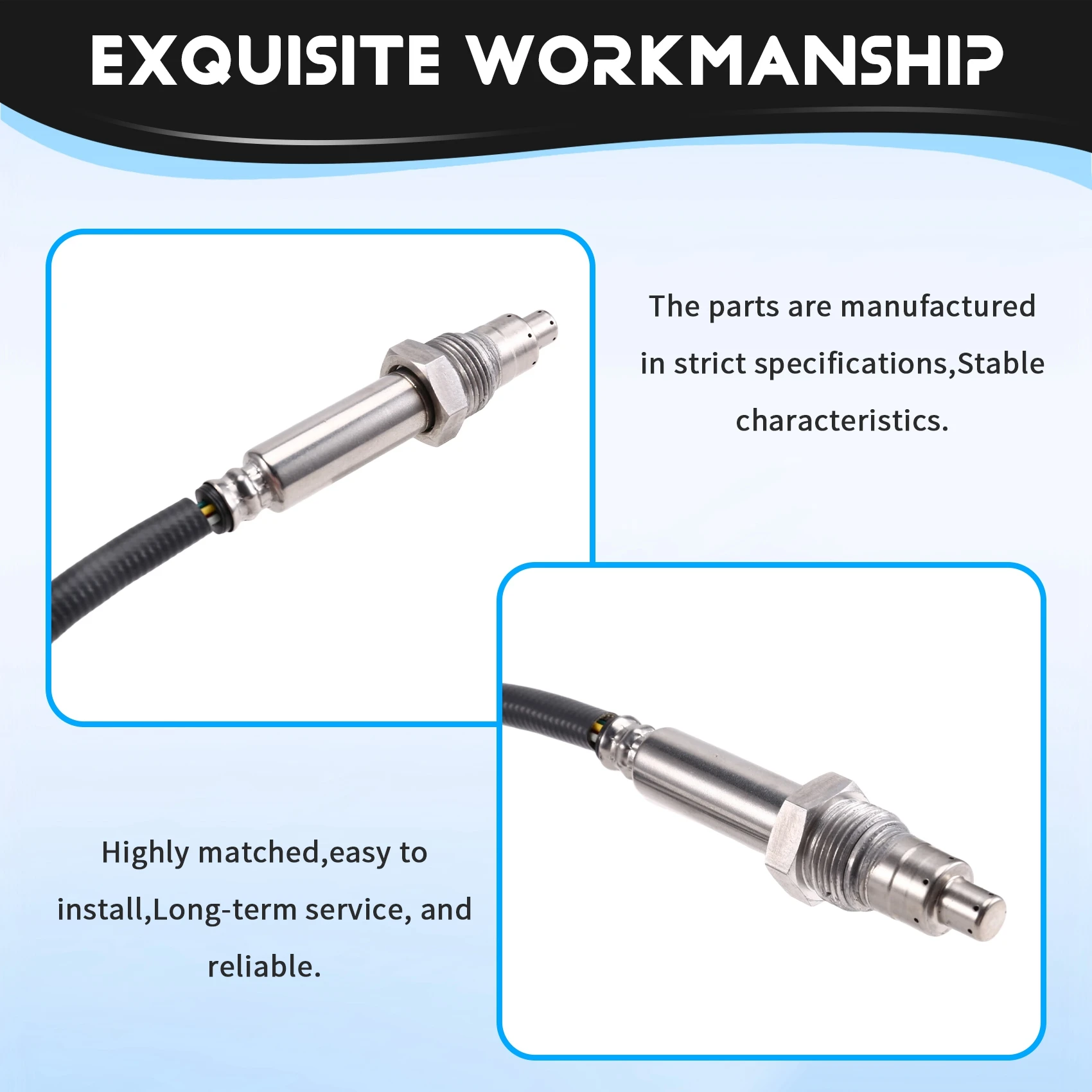 

ABQB-For John Deere Tractor Compatible 5WK96774 Tractor Nox Sensor Nitrogen Oxide Sensor- Works Models 300GLC 380GLC RE552183
