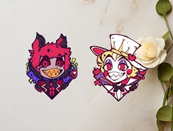 Hazbin Characters Hard Enamel Pins